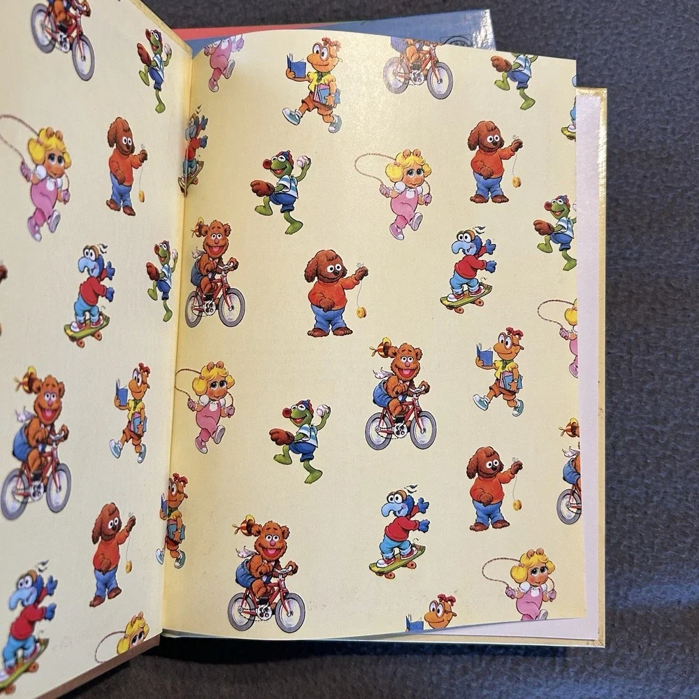 Jim Henson's Muppet Babies Books Character 1992 Muppet Press Hard Cover Lot Of 8